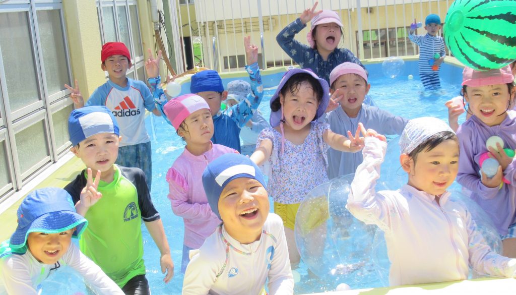 水あそびが始まりました（6/10）