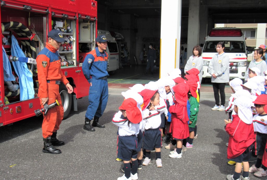 消防署見学（年少）🚒