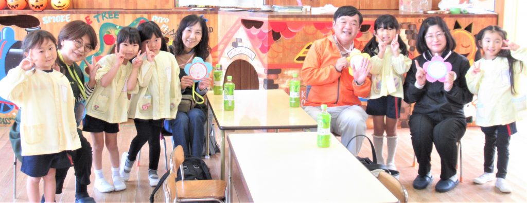 お花を植えました（年長）